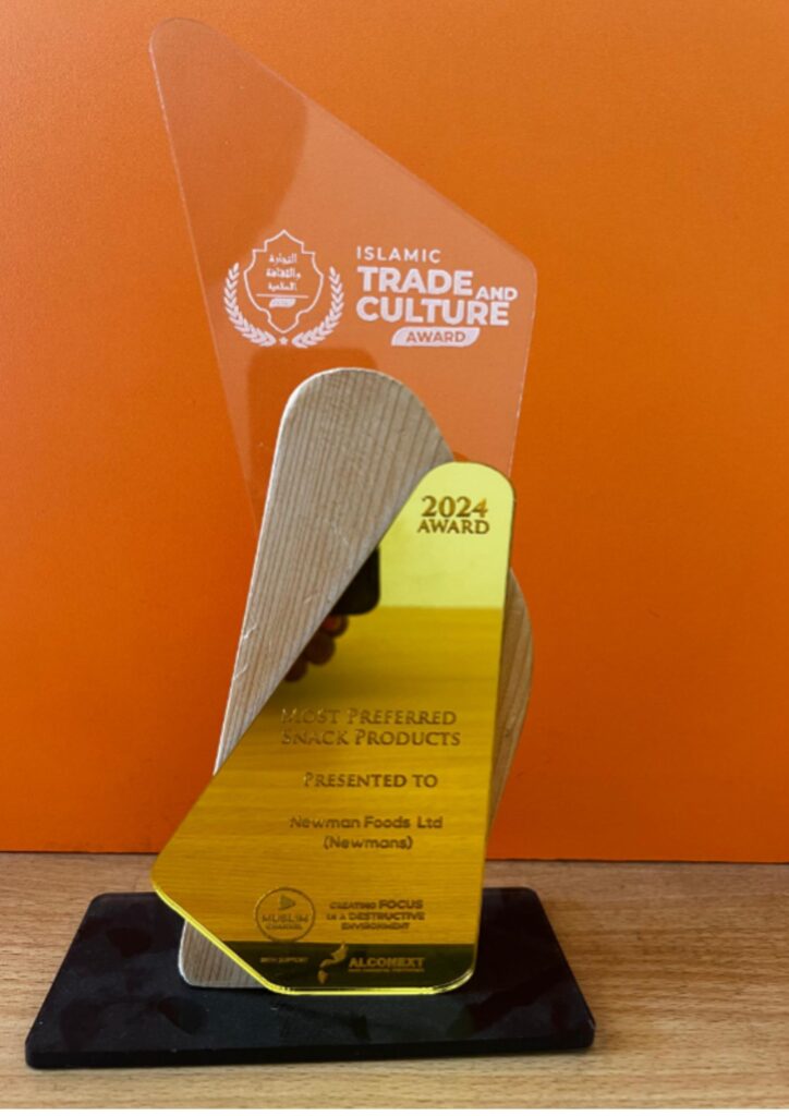 An Award for Newman's for Best Snacks