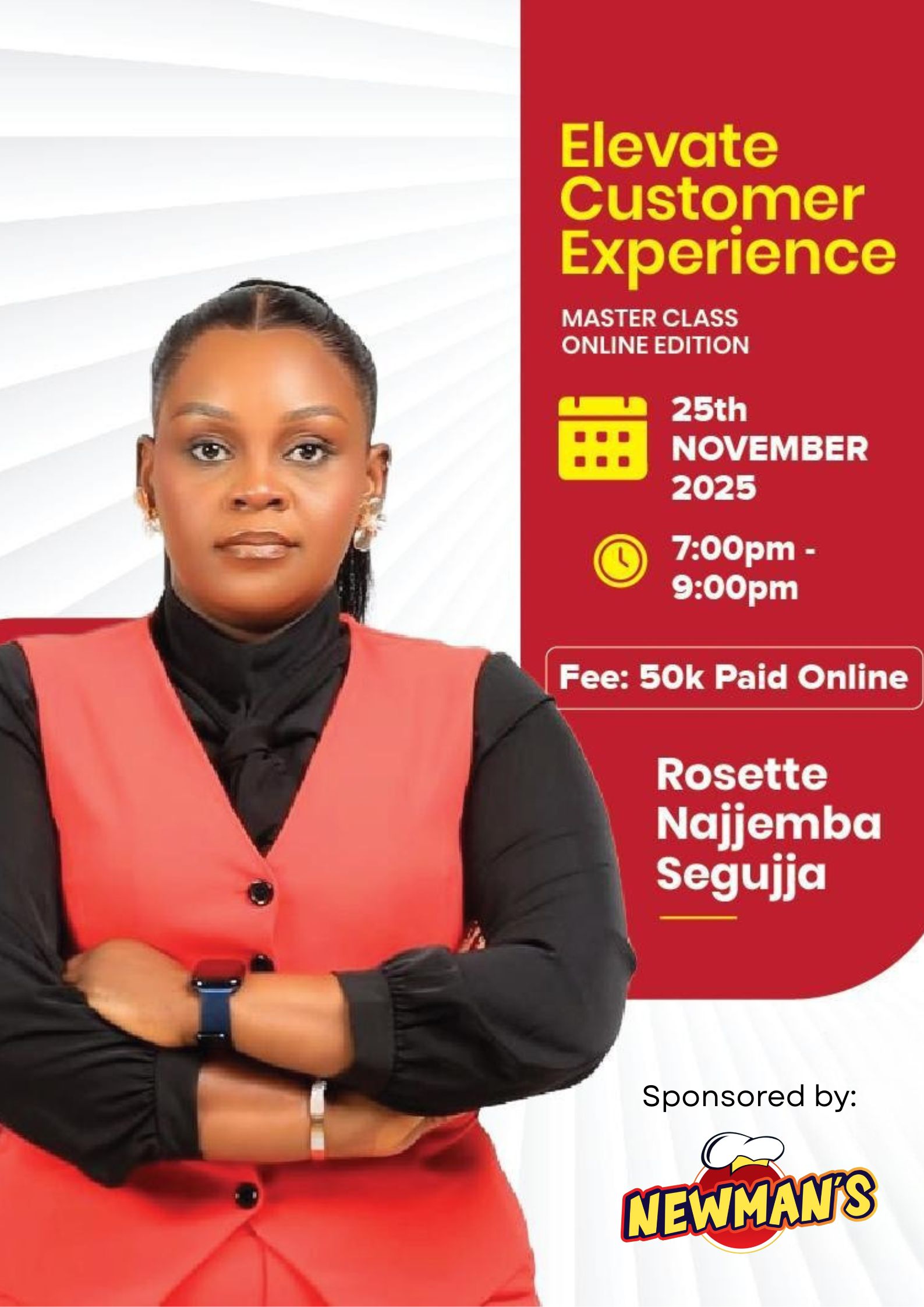 A poster for the Elevate Customer Experience 2025