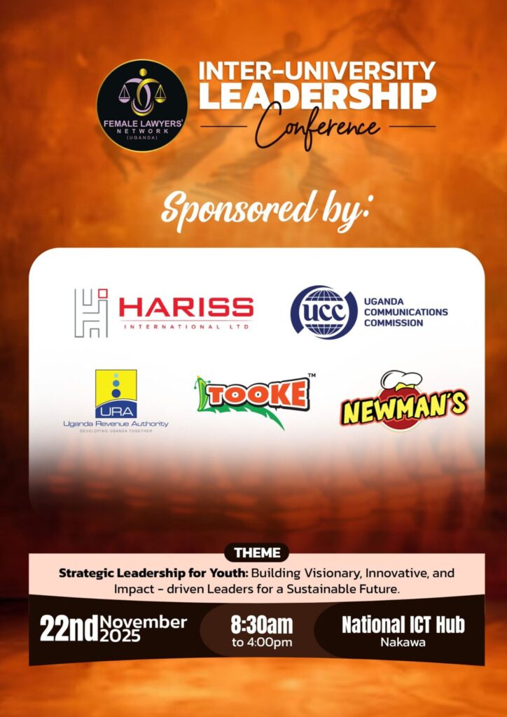Poster showing Newman's as a sponsor for the Inter University Leadership Conference
