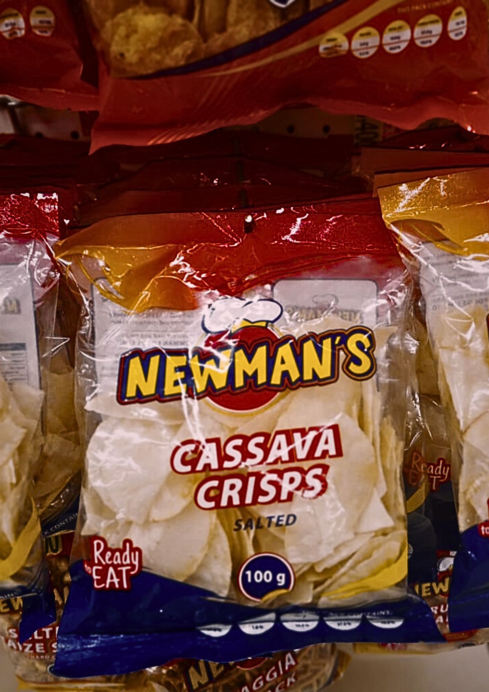 Pack of Newman's Cassava Crisps